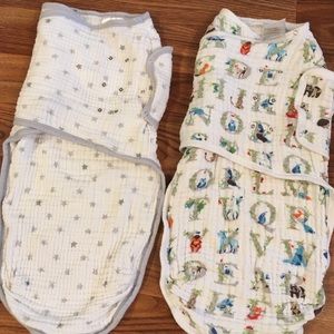 Aden & Anais swaddle Sleep sacks large